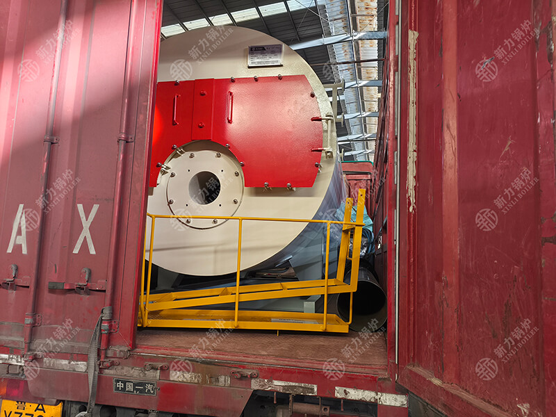 2 ton of Diesel Fired Steam Boiler Used for a Food Enterprise in Saudi Arabia