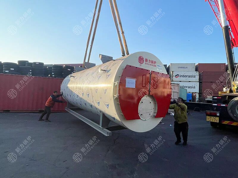 6 ton of Diesel Fired Steam Boiler Running Well in Saudi Arabia