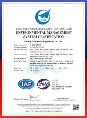 Quality Management System Certificate